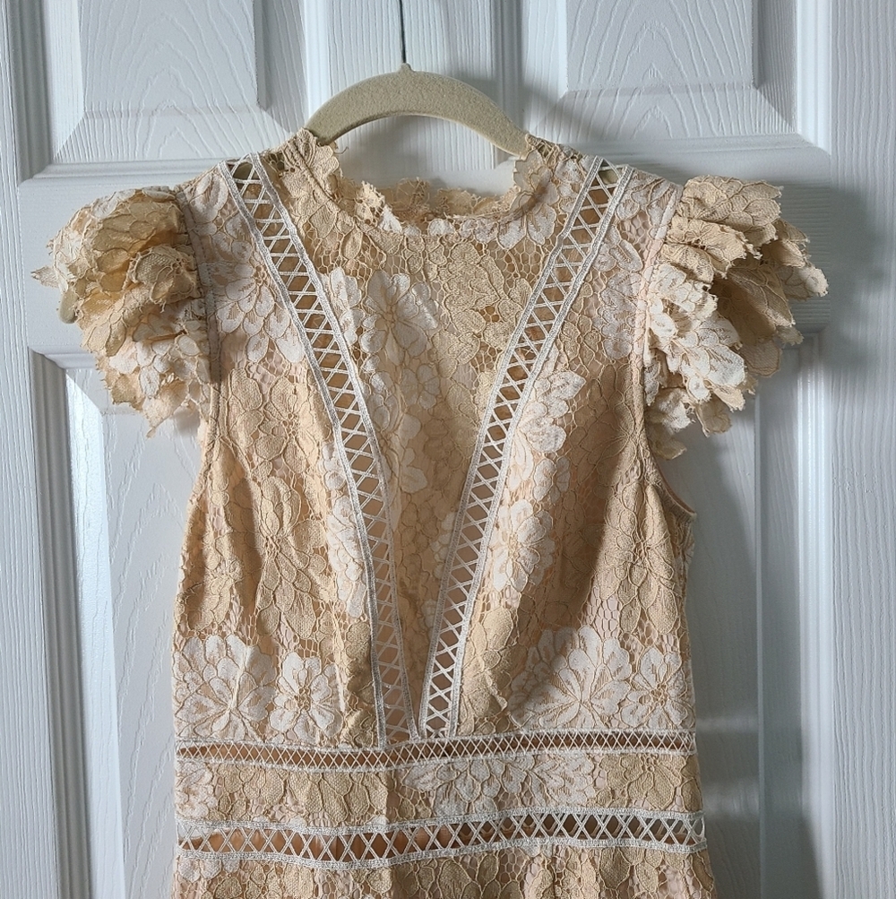 Saylor Kelly Lace Mini Dress - Picture 3 of 10